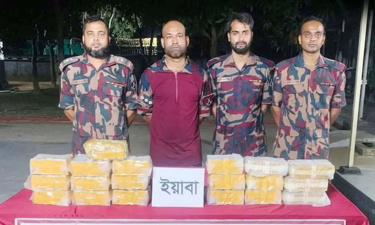 ঘুমধুম সীমান্তে ৩৪ বিজিবির পৃথক অভিযান, ২ লাখ ইয়াবাসহ আটক ২