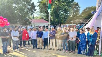 খাগড়াছড়িতে বাঁশরী ওয়াদুদ আন্তঃউপজেলা ফুটবল চ্যাম্পিয়নশিপের উদ্বোধন