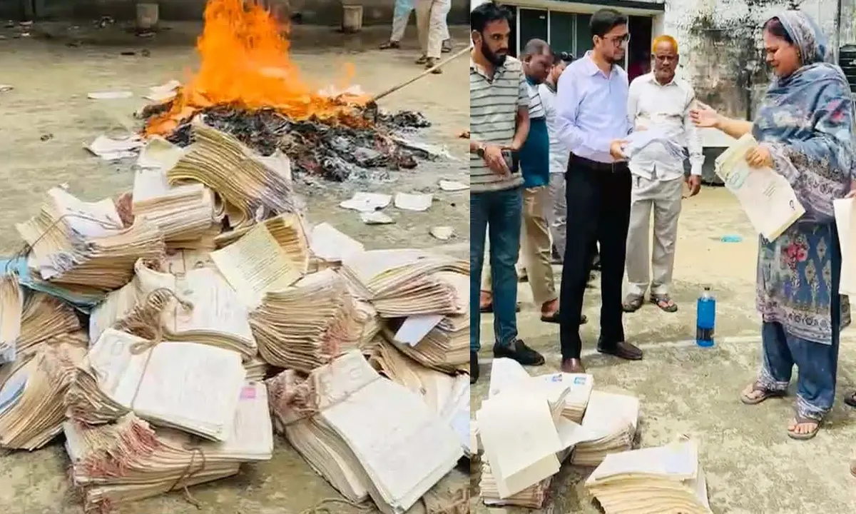 দলিল পুড়িয়ে সমালোচনার মুখে চকরিয়া উপজেলা সাব-রেজিস্টার