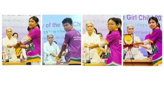 কন্যাশিশু দিবসের প্রতিযোগিতায় বান্দরবানের চার শিক্ষার্থীর সাফল্য