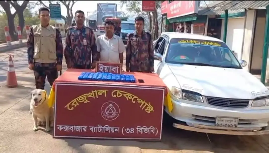 নাইক্ষ্যংছড়িতে বিজিবির তিন অভিযান: লাখো ইয়াবাসহ আটক ২