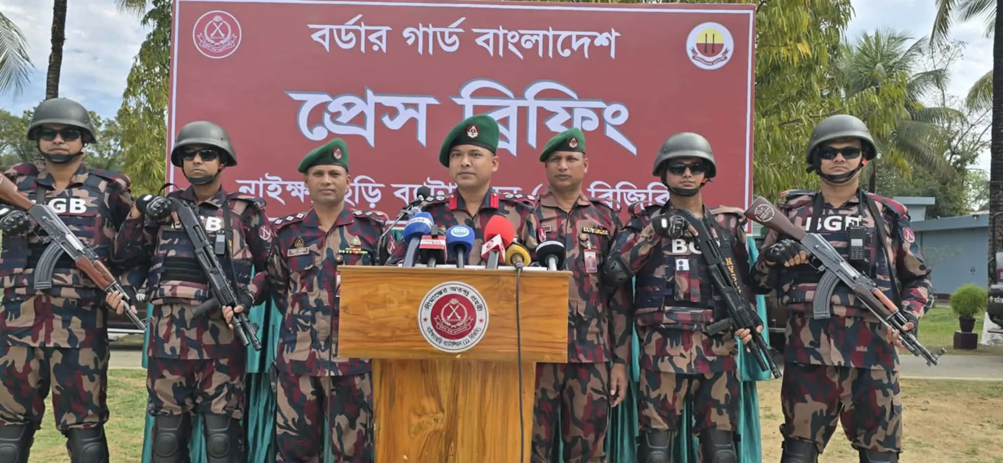 নির্বাচন ও সীমান্ত নিরাপত্তায় নাইক্ষ্যংছড়ি বিজিবির সর্বোচ্চ সতর্কতা