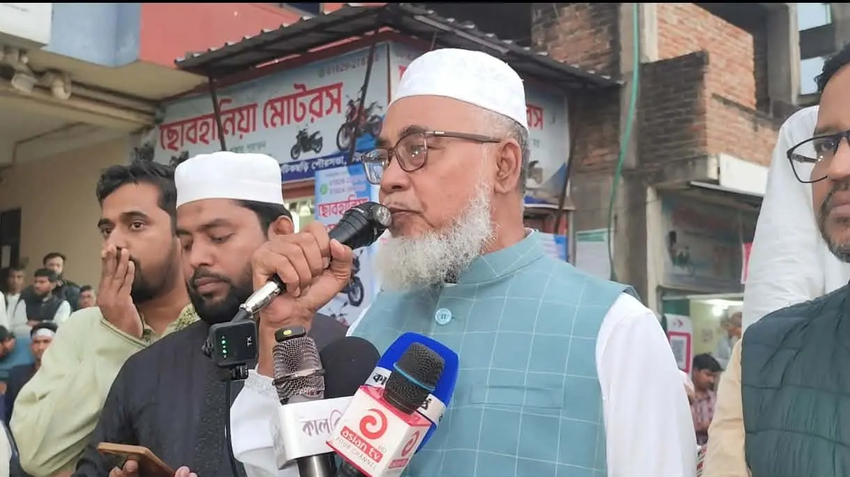 বিদেশে বসে নির্বাচন বানচালের ষড়যন্ত্র চলছে: অধ্যক্ষ নুরুল আমীন