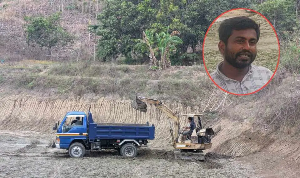 রোয়াংছড়িতে অনুমতি ছাড়াই মাটি উত্তোলন, হান্নান নেতৃত্বে সক্রিয় চক্র