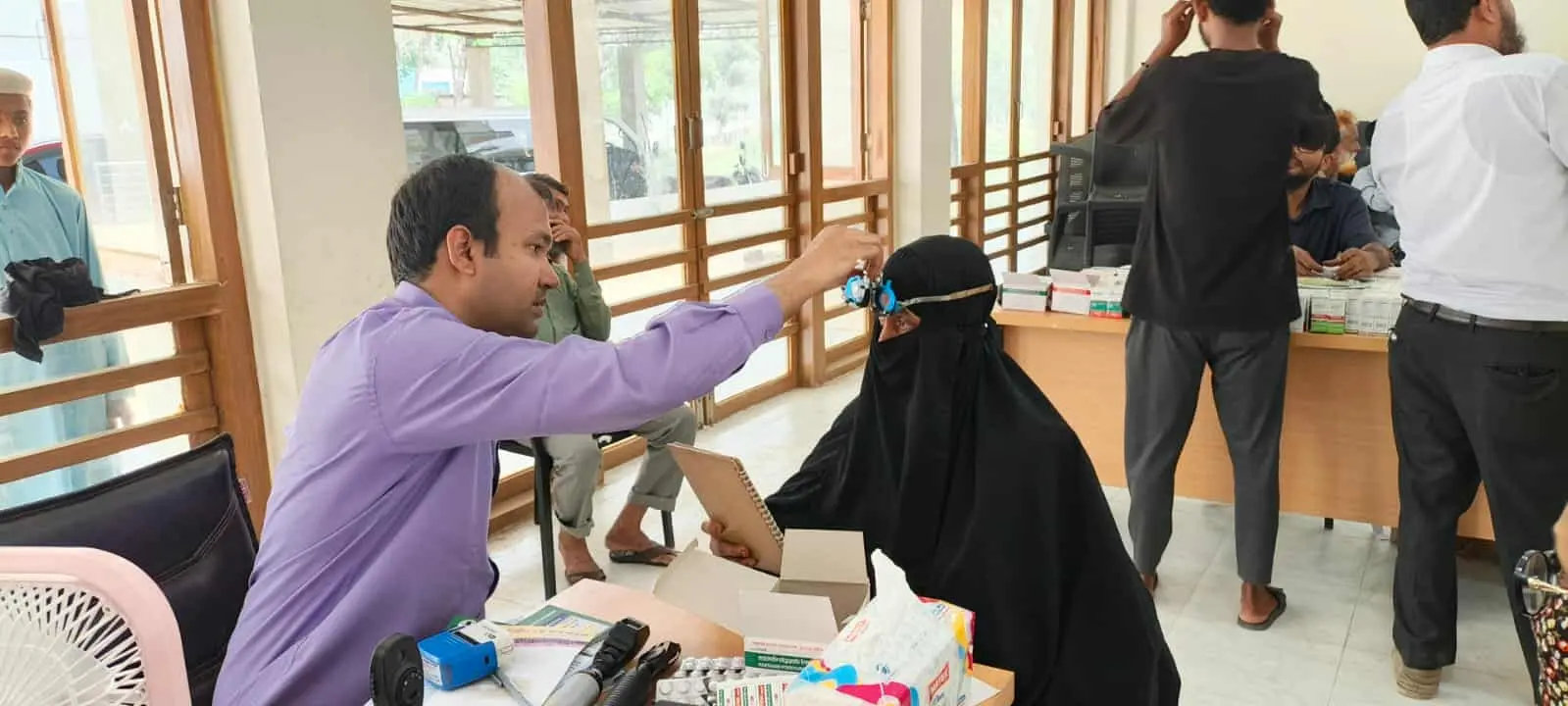 লামায় উপজেলা প্রশাসনের উদ্যোগে ফ্রি চক্ষু চিকিৎসা ক্যাম্প অনুষ্ঠিত