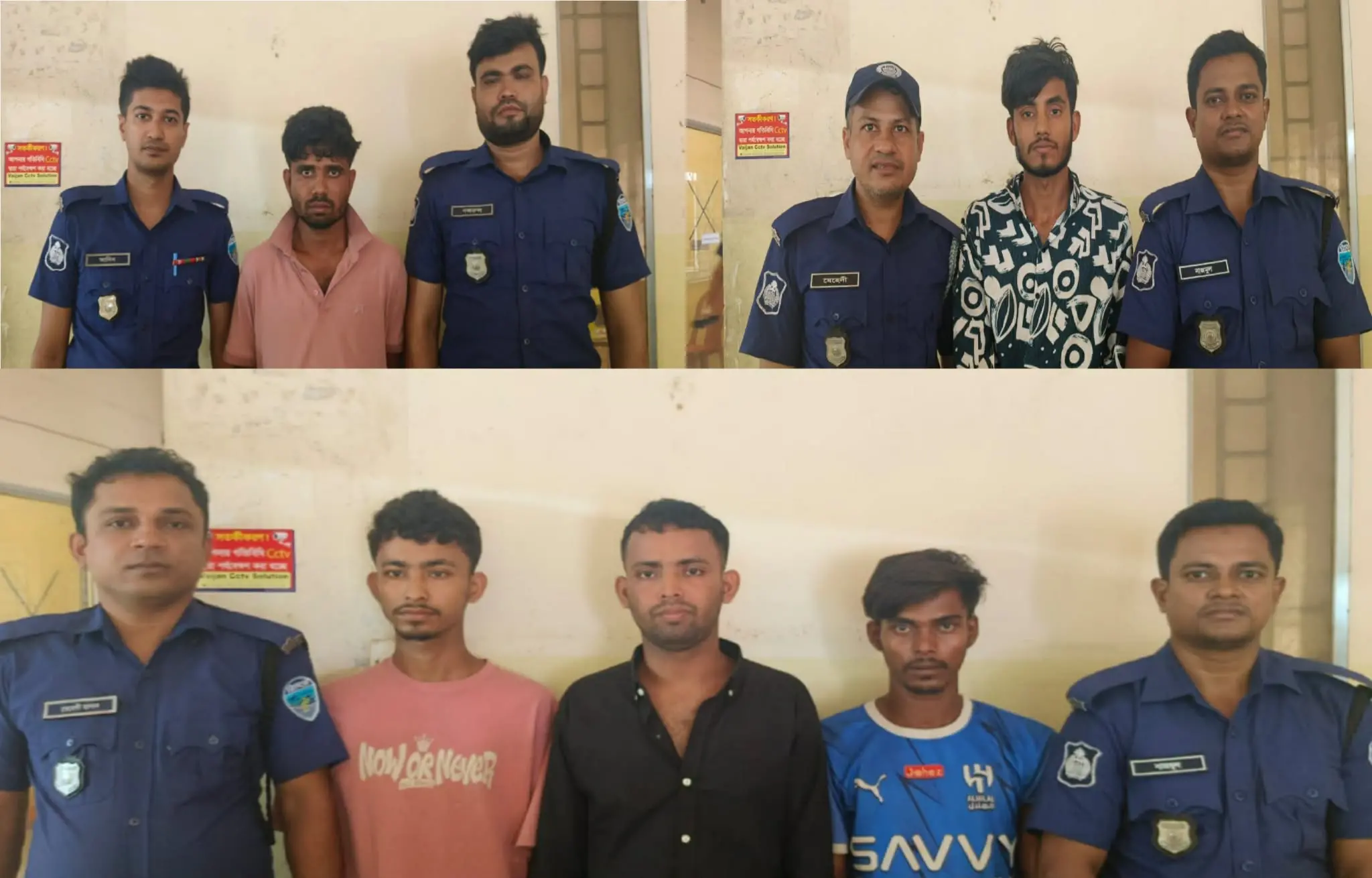 চকোরিয়ায় সংঘবদ্ধ ডাকাতি ও ধর্ষণ মামলায় ৫ ডাকাত গ্রেপ্তার