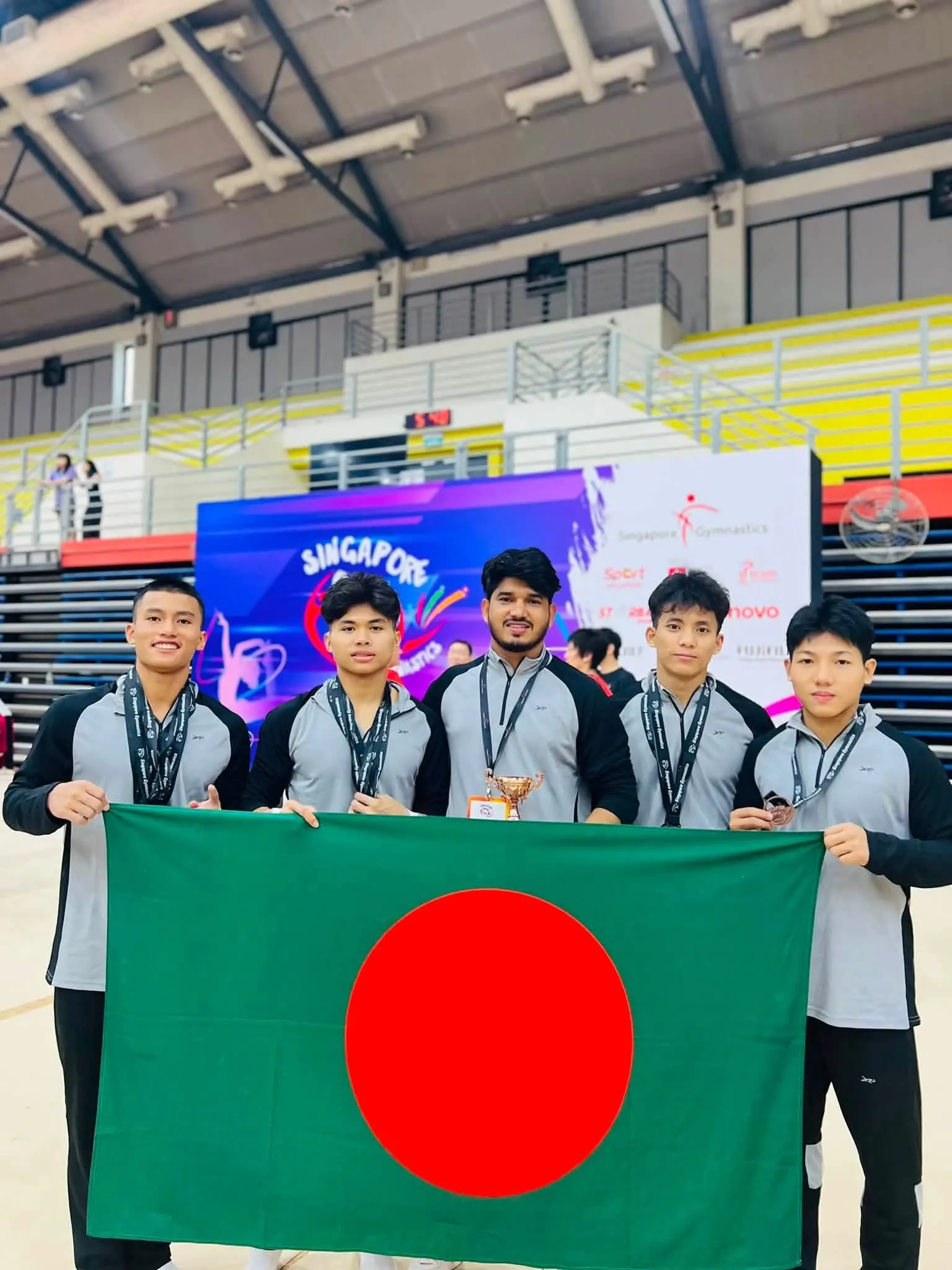 দেশের বাইরে লামার জিমন্যাস্টিকস কোয়ান্টাদের সাফল্য অব্যাহত