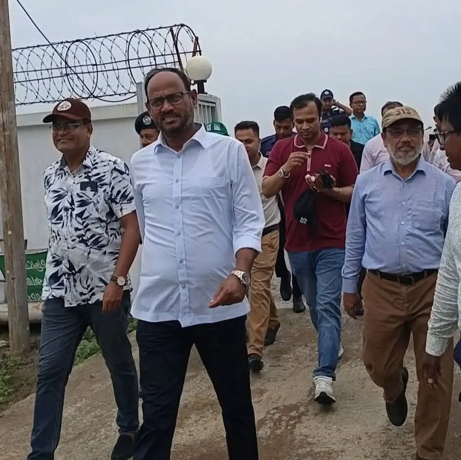 রামপুর চিংড়ি এস্টেট পরিদর্শনে মৎস্য ও প্রাণিসম্পদ প্রতিমন্ত্রী সুলতান সালাহউদ্দিন টুকু