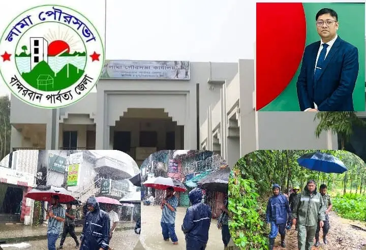 লামায় বন্যাদুর্গতদের পাশে পৌর প্রশাসক মো.মঈন উদ্দিন, প্রশংসায় ভাসছেন সর্বস্তরে