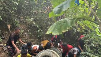 থানচিতে পর্যটকবাহী চাঁদের গাড়ি দুর্ঘটনায় নিহত ২, আহত ৫