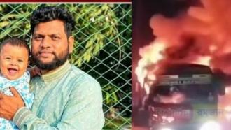 সাতকানিয়ায় বাস-অটোরিকশা সংঘর্ষে বাবা-মেয়ের মৃত্যু, আহত একই পরিবারের ৪: বাসে আগুন, পুলিশের গাড়িতে হামলা