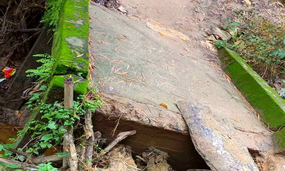 রামুর ঈদগড়ে ভাঙা সেতুর কারণে দুর্বিষহ জনজীবন