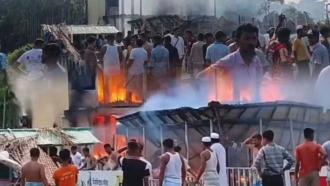 কক্সবাজারে রিসোর্টে ভয়াবহ অগ্নিকাণ্ড, ৬ পর্যটকের প্রাণহানি