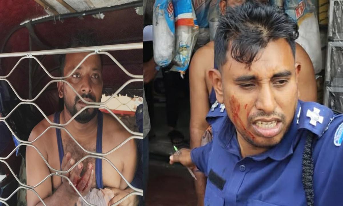 ফটিকছড়িতে ট্রাফিক পুলিশের ওপর হামলা, চালক আটক