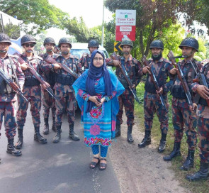 সাতকানিয়া মাঠে নেমেছে বিজিবি