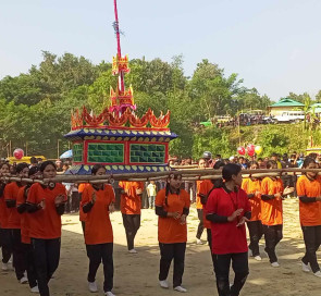 আলীকদমে প্রয়াত ভদন্ত উঃ পঞাওয়াইংচা ভান্তের মহা অন্ত্যেষ্টেক্রিয়া অনুষ্ঠান সম্পূর্ণ