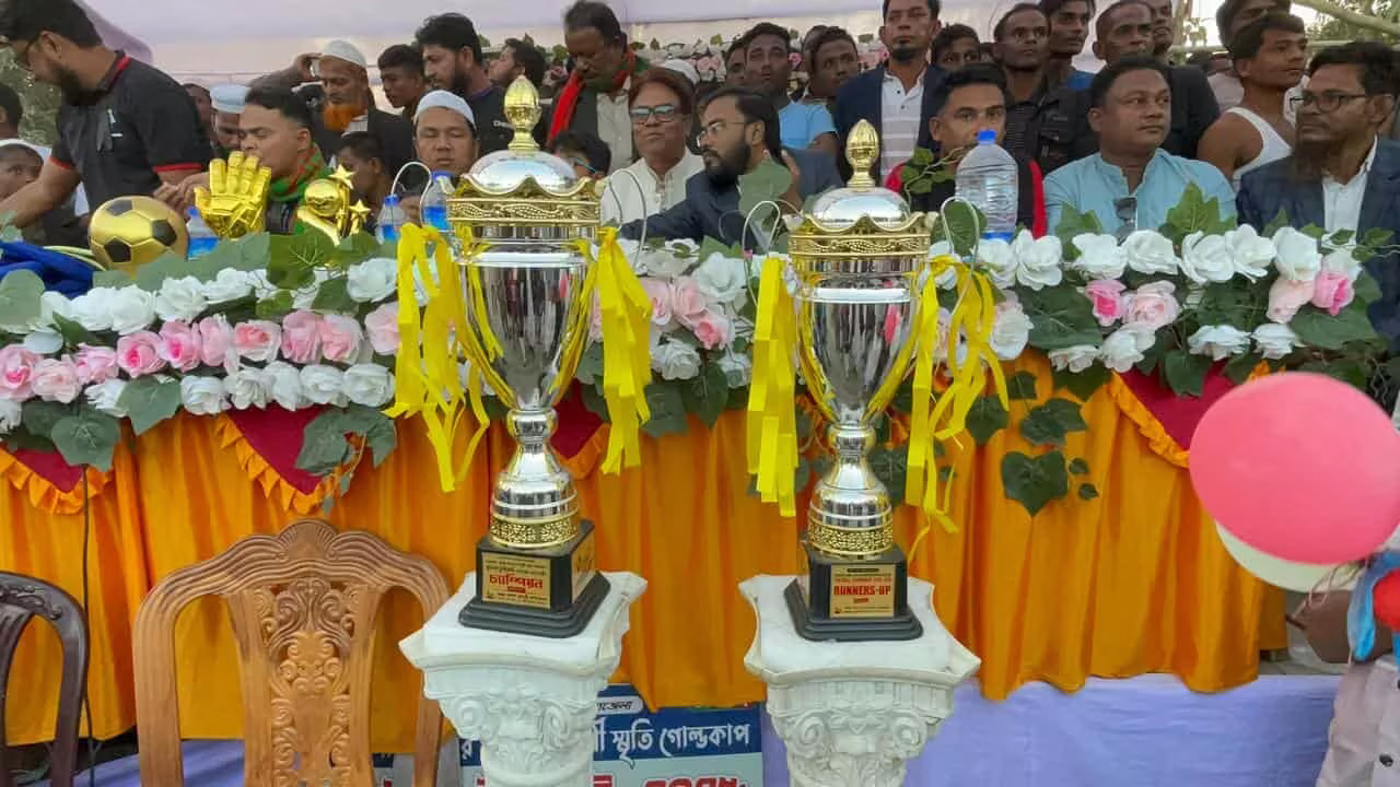 টাইব্রেকারে ধংখালীকে হারিয়ে টেকনাফে জহুর আলম স্মৃতি গোল্ডকাপে চ্যাম্পিয়ন ইতালিয়া এফসি