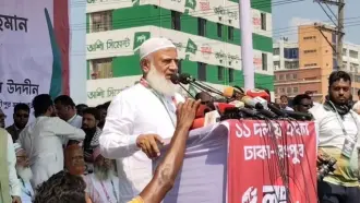 বিএনপি পানি খাবে, তবে ঘোলা করে খাবে: জামায়াত আমির