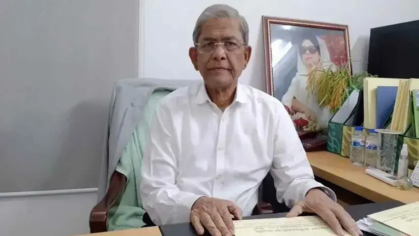 রাষ্ট্রপতি পদে বিএনপির প্রার্থী মির্জা ফখরুল
