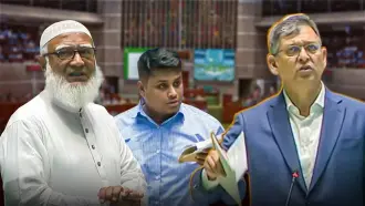 সংসদে বিরোধী দলের ওয়াকআউট : সরকারের নীতি-বিল উত্থাপন নিয়ে তুমুল বিতর্ক