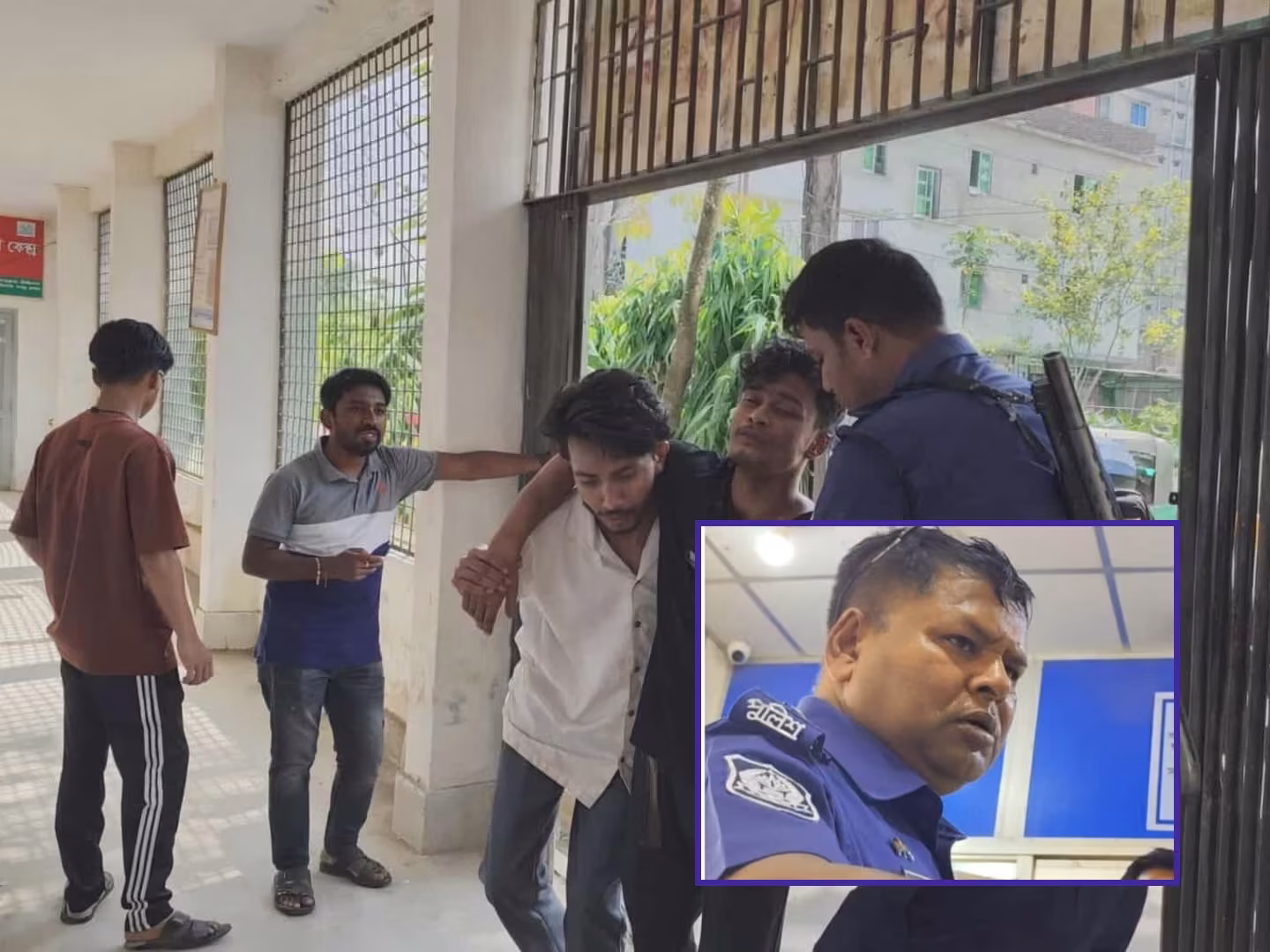 অভিযোগ তদন্তে গিয়ে যুবককে ‘মেরে’ হাসপাতালে পাঠালো পুলিশ