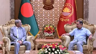 রাষ্ট্রপতির সঙ্গে প্রধানমন্ত্রীর প্রথম সৌজন্য সাক্ষাৎ