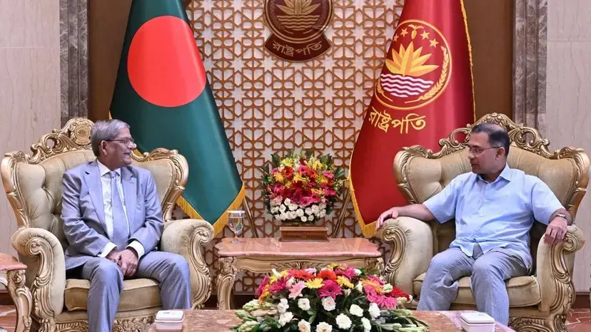 রাষ্ট্রপতির সঙ্গে প্রধানমন্ত্রীর প্রথম সৌজন্য সাক্ষাৎ