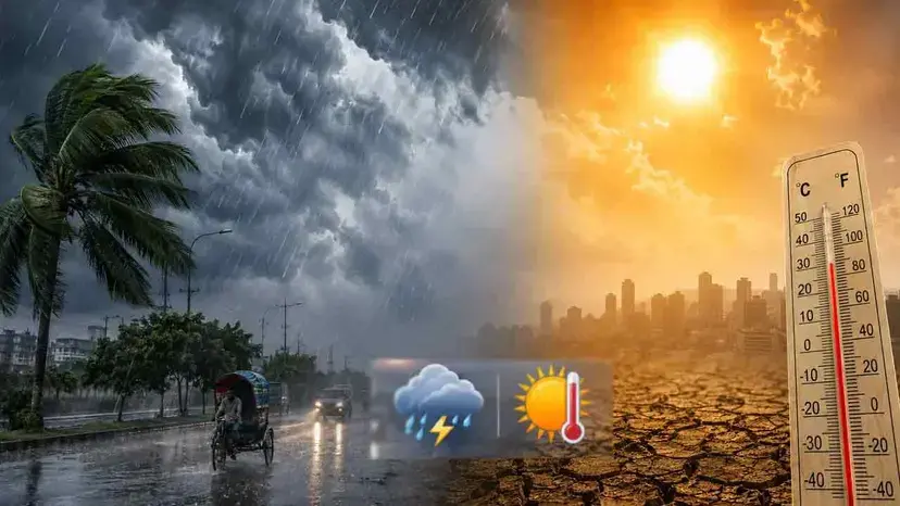 জুলাইয়ে রেকর্ড বৃষ্টির পর আগস্টে তাপপ্রবাহ ও বন্যার ঝুঁকি